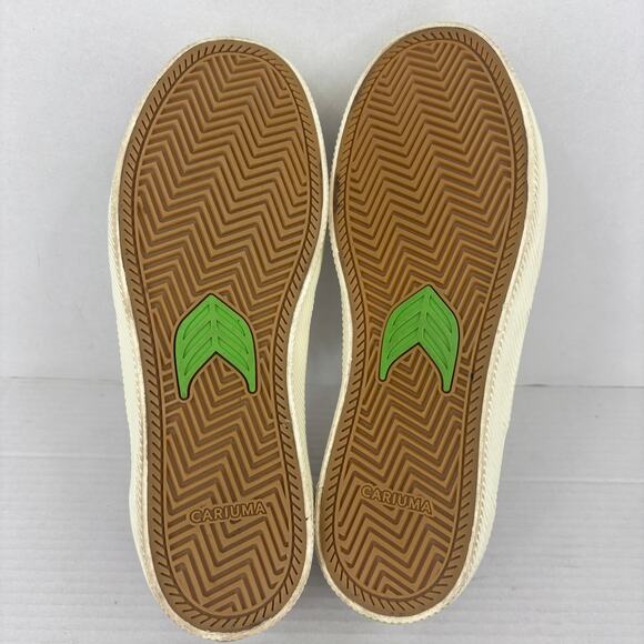 Cariuma Catiba Pro Low Skate Sneakers Womens Size 8.5 Gray Ivory Suede Cork - Picture 10 of 10